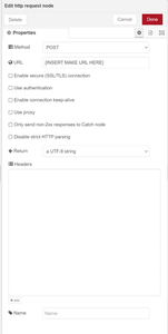 Node-red & MQTT Configuration