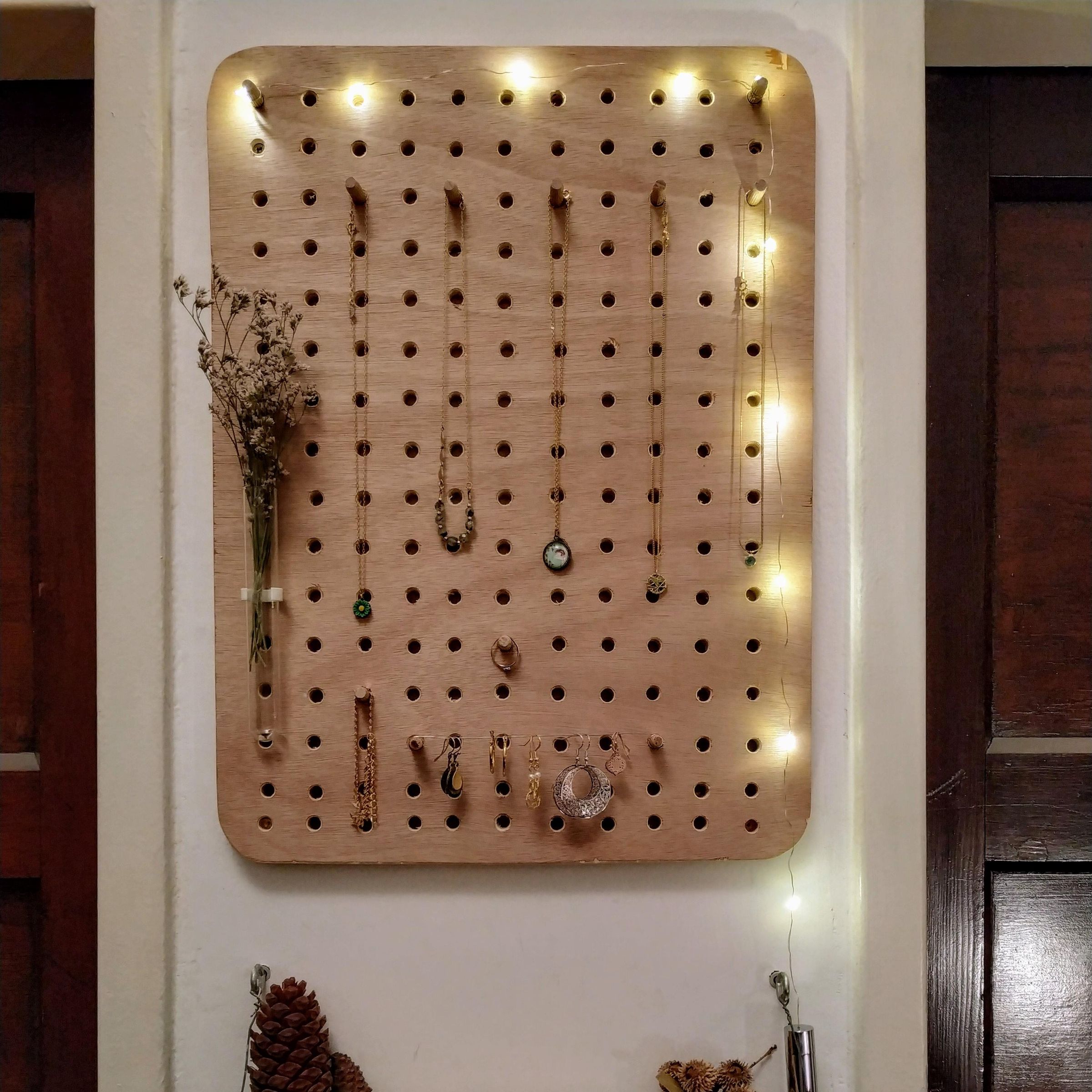 Jewelry Pegboard (DIY Accessories Included) 11 Steps (with Pictures) Instructables