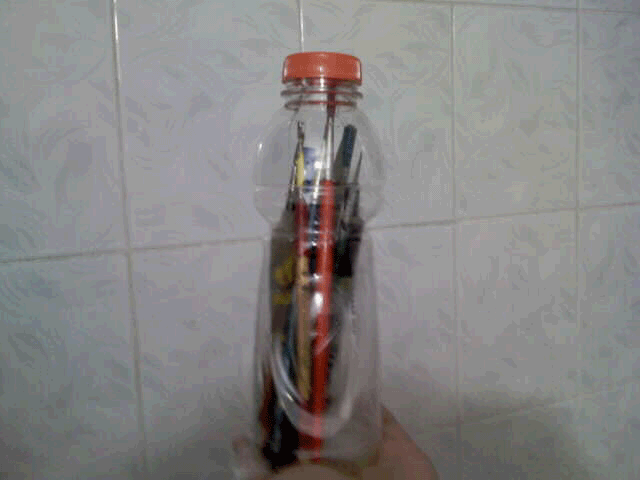 Plastic Bottle Lockable Container