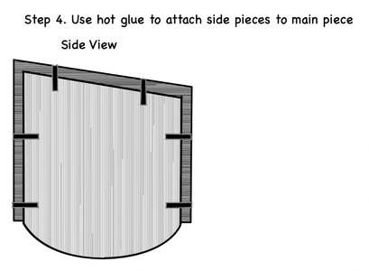 Attach Side Pieces to Main Piece