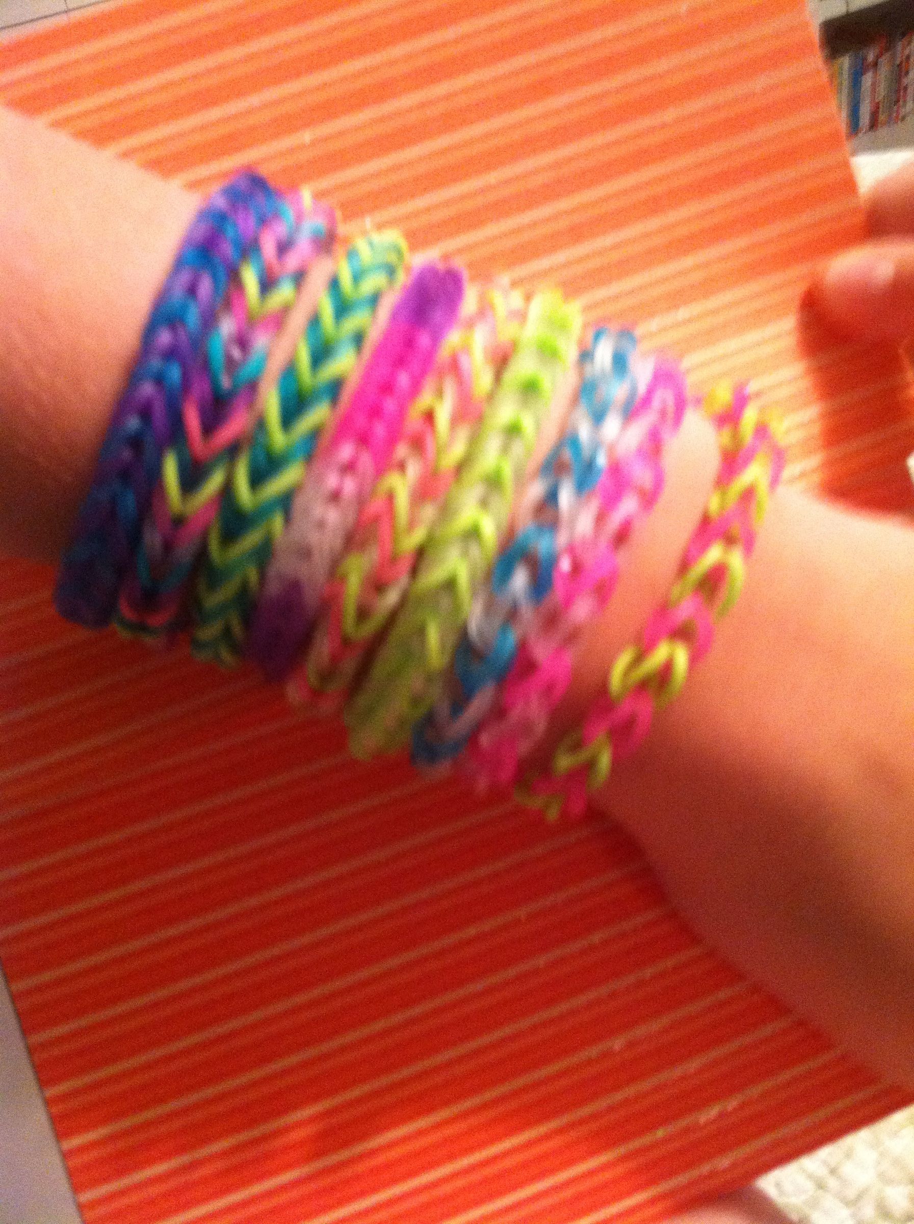 Rainbow Bracelets