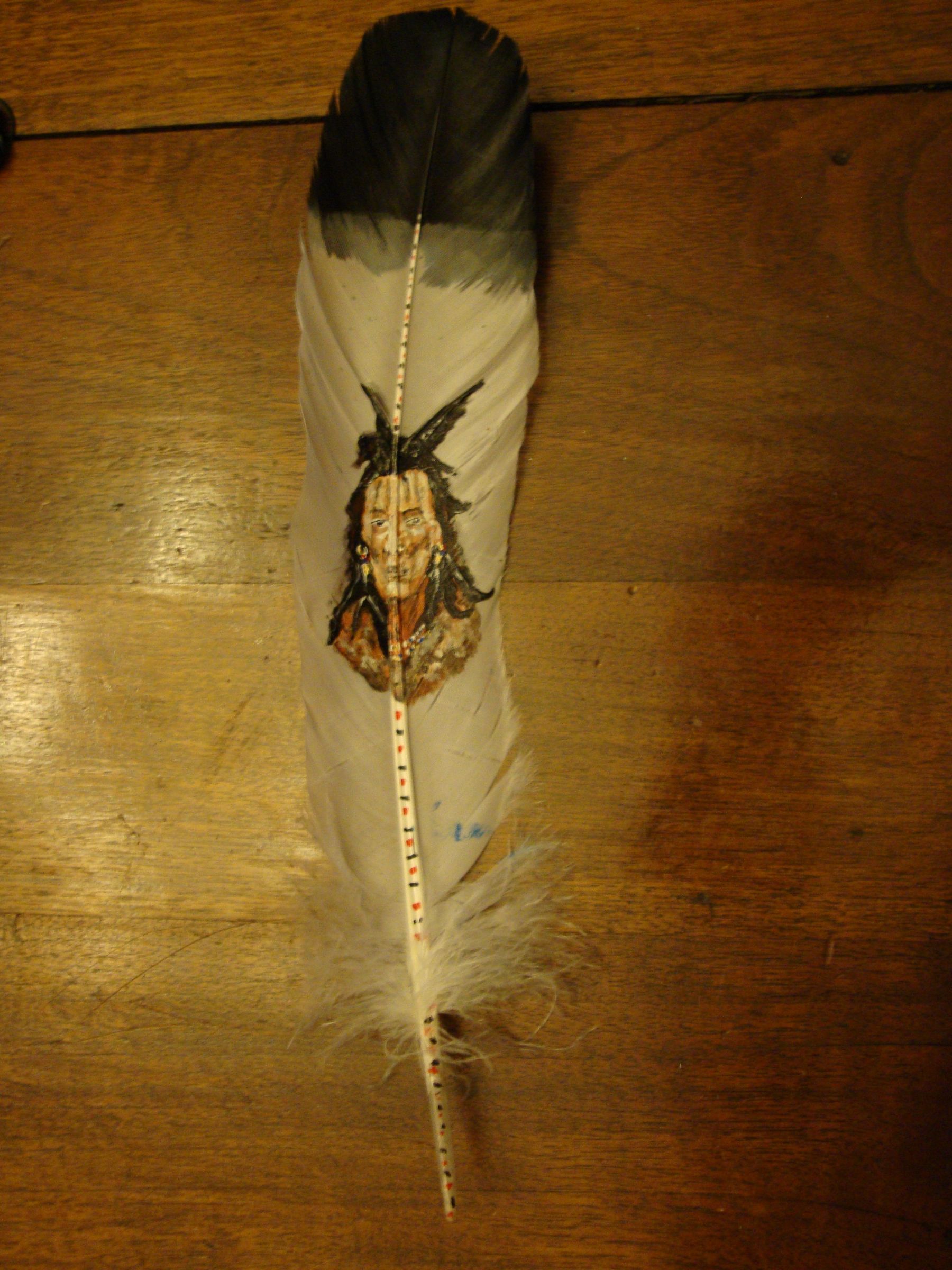 Feather Painting