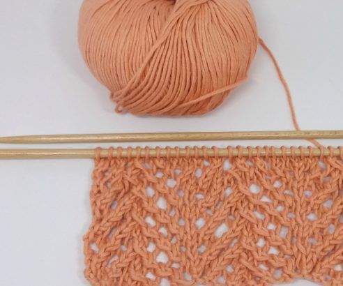 How to Work the Lace Arrow Stitch