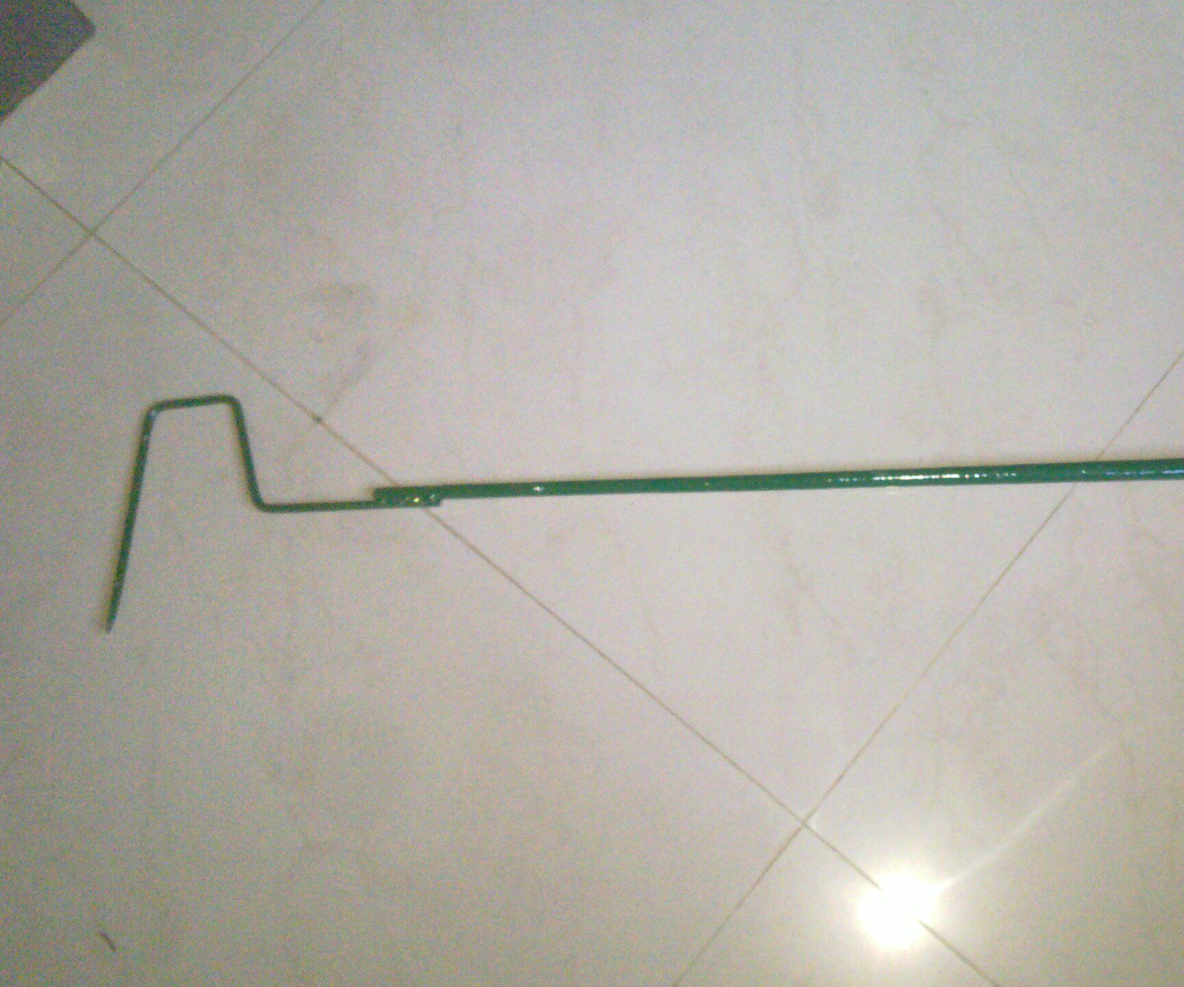 Snake Hook From a Broken Golf Shaft and Paint Roller
