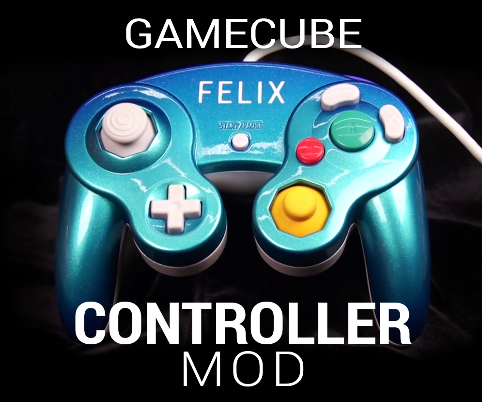 Glossy Custom Gamecube Controller Mod