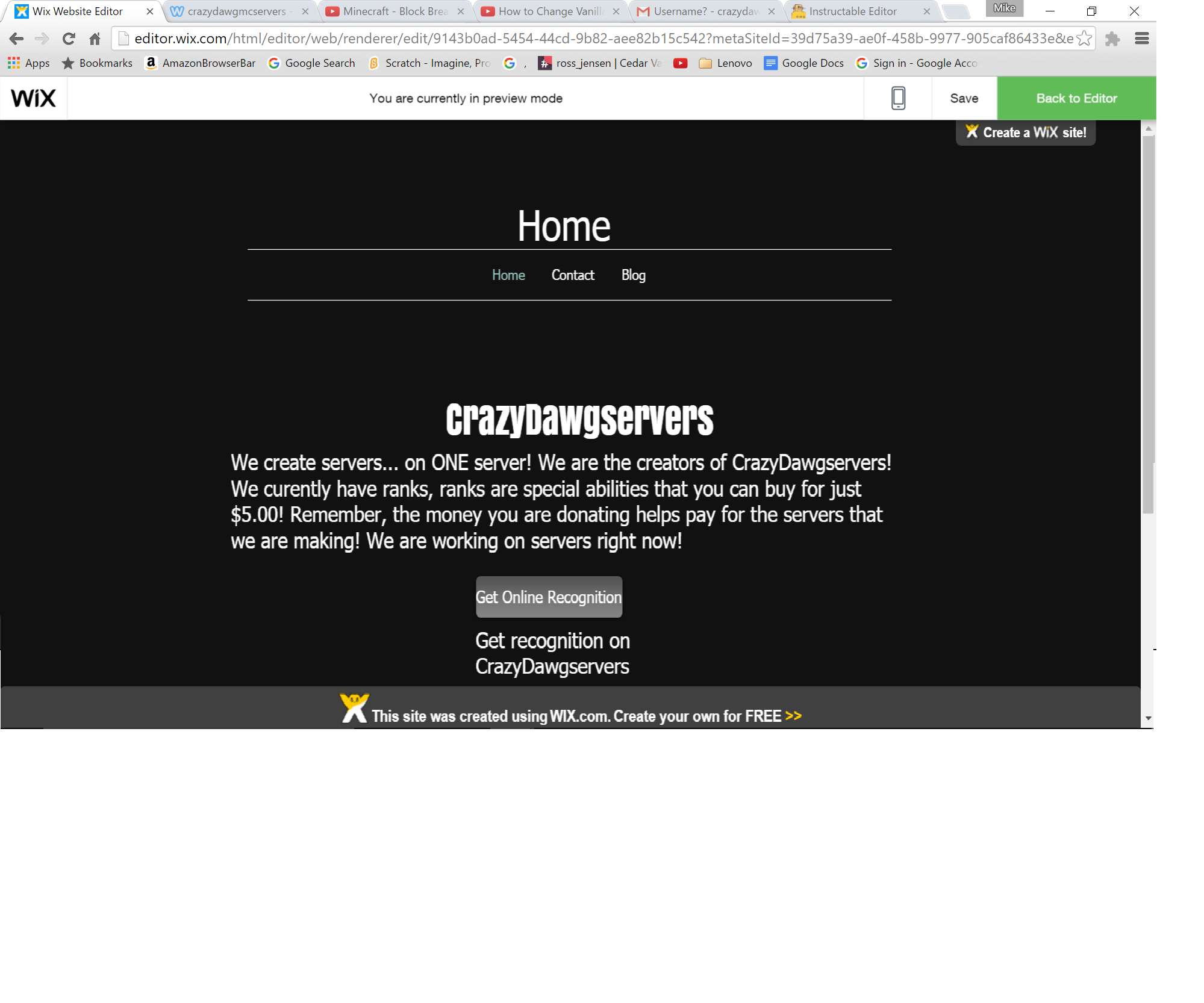 Code Your Minecraft Server (PC)