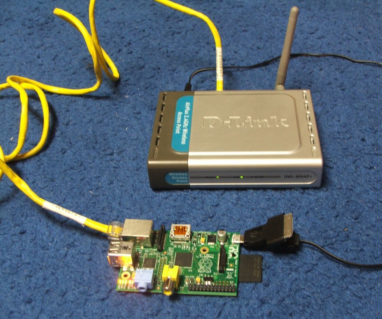 Wireless Robot Communication Through Ethernet