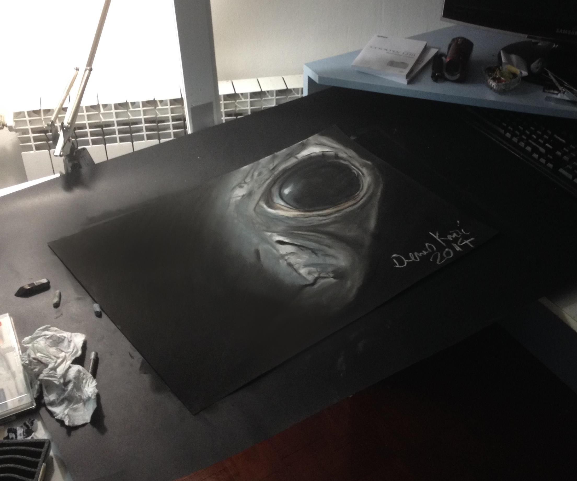 Timelapse Ufo Aline Realistic Drawings 2014 DK Realistic Drawings 