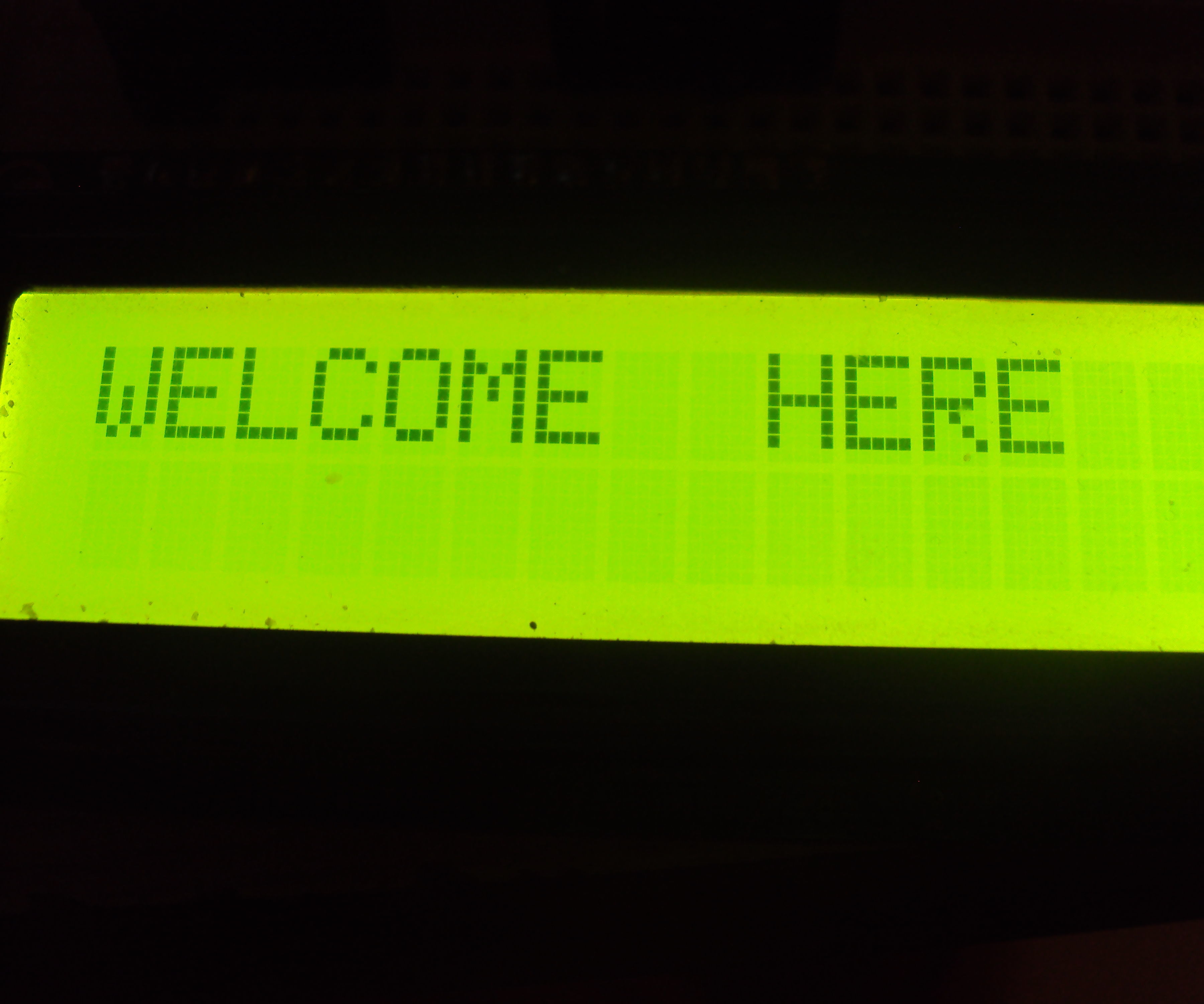 Write any thing on LCD with One button with Arduino its a game