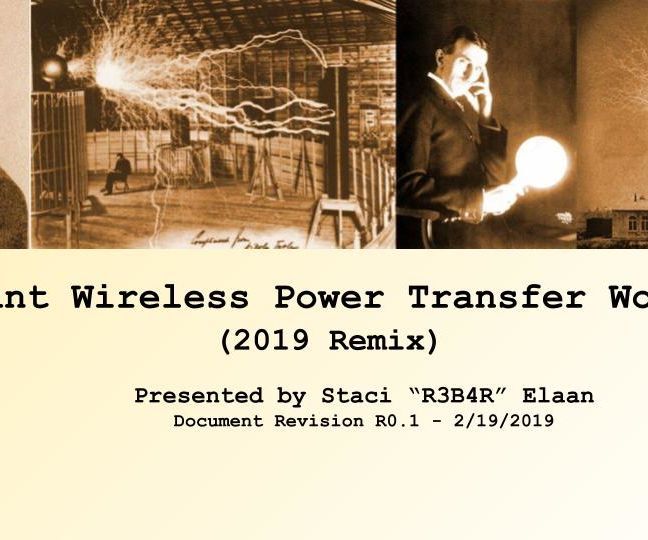 Resonant Wireless Power Transfer Workshop