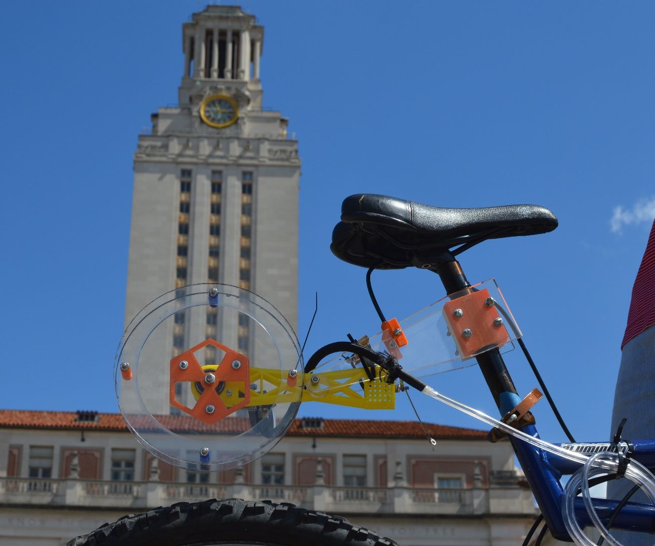 Mobile Bicycle Powered Air Compressor
