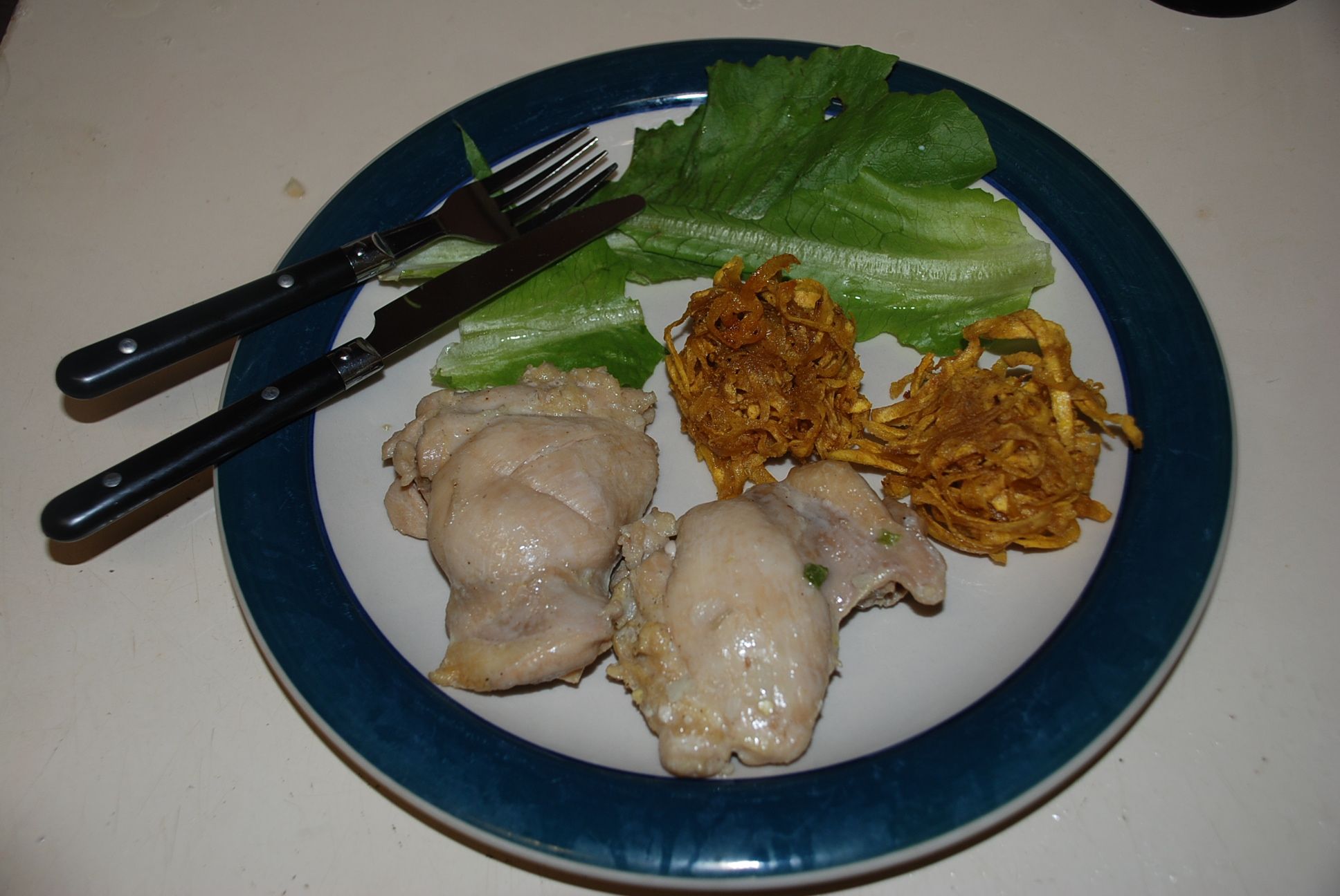 How to Make Pollo Frito Y Aranitas