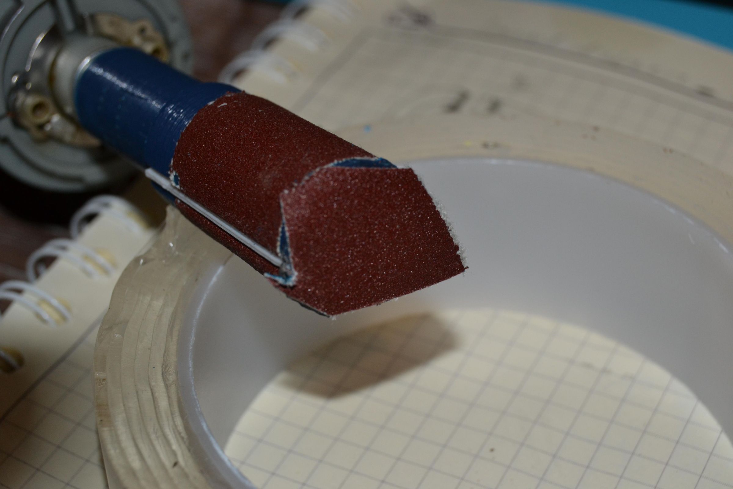 Sanding Machine From Electric Screwdriver (useful for Sanding PLA) 7
