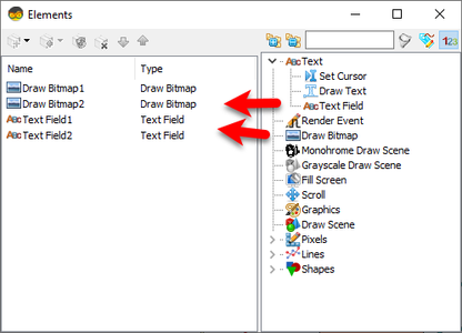 In Visuino Set Components