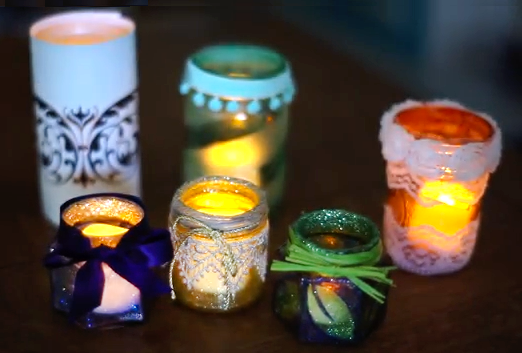 How to Make Luminary Candle Holders