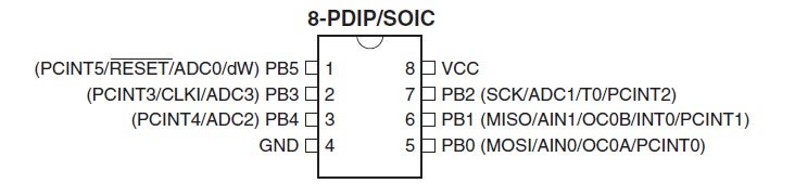 Connecting an ATTiny for Programming