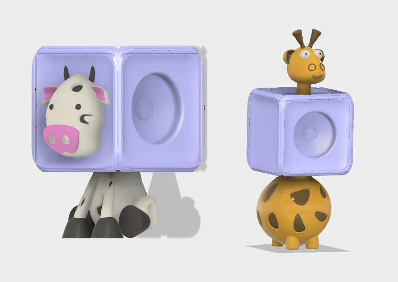 Fusion 360 Sculpted Animals