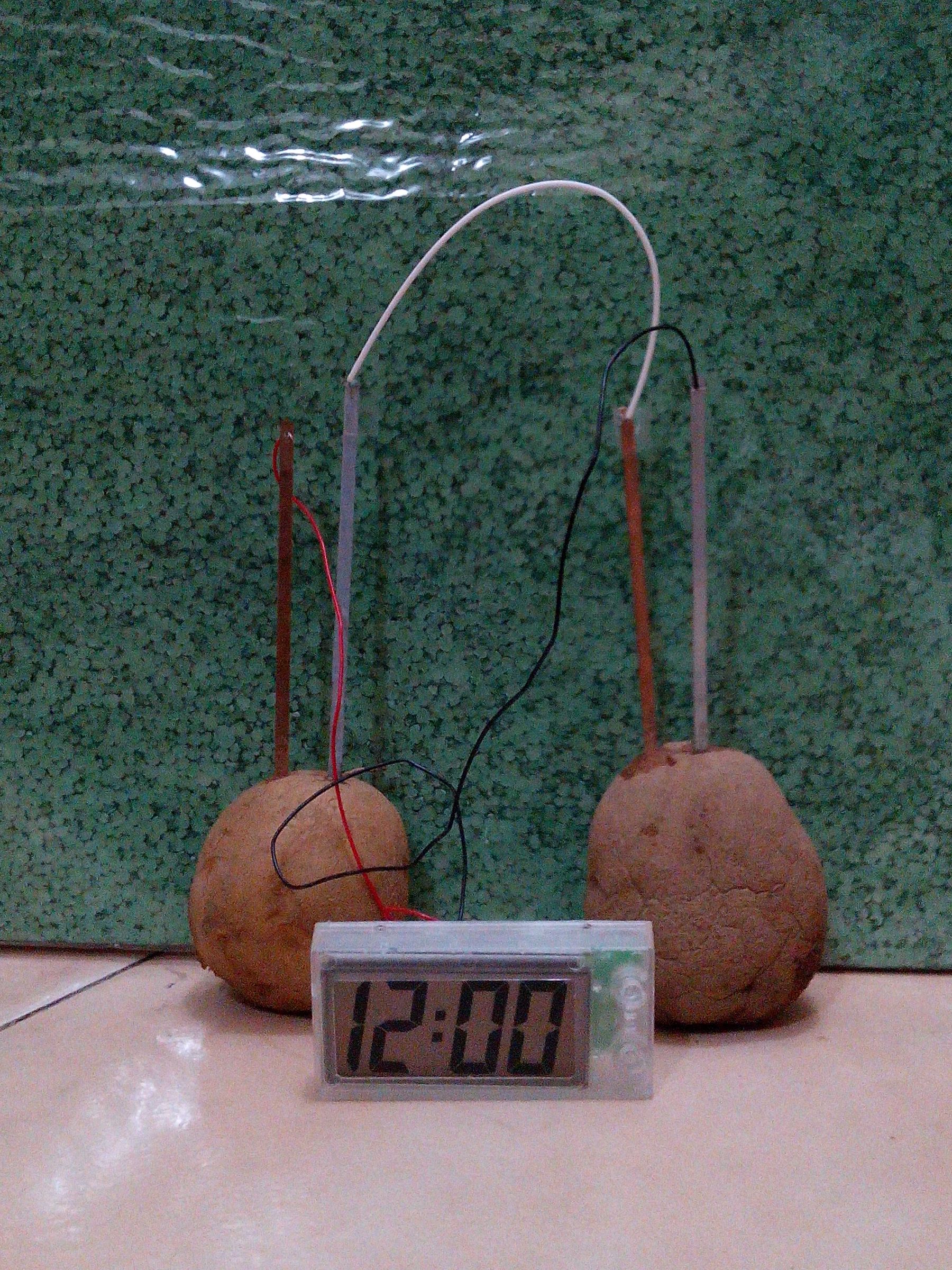 DIY Potato Clock