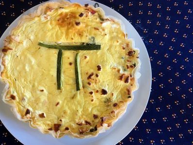 Greek Inspired Pie for Pi Day