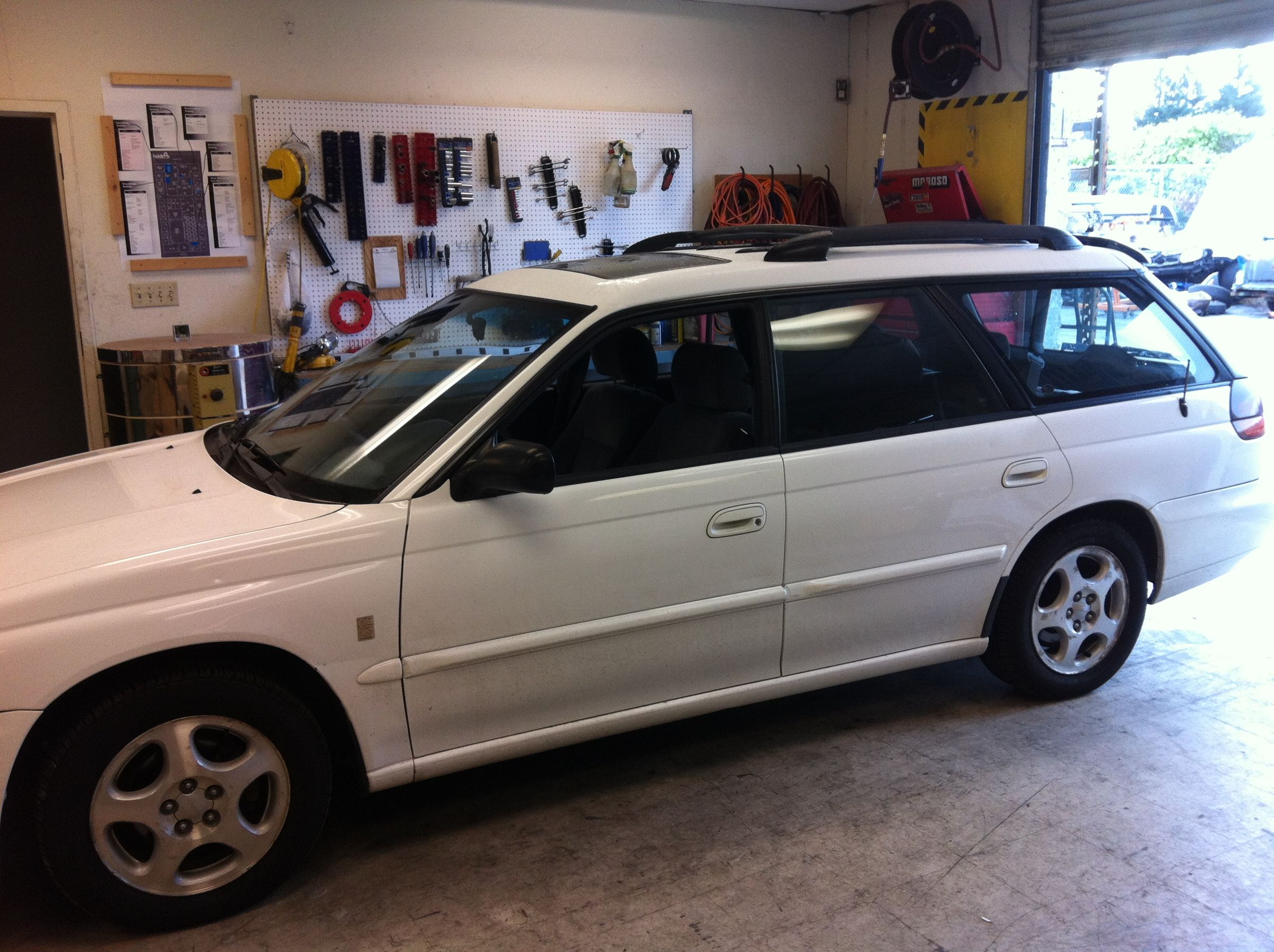 Change the differential fluid in a 1999 Subaru Legacy