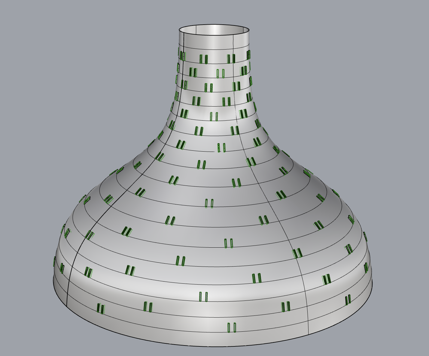 Double Slit Lampshade