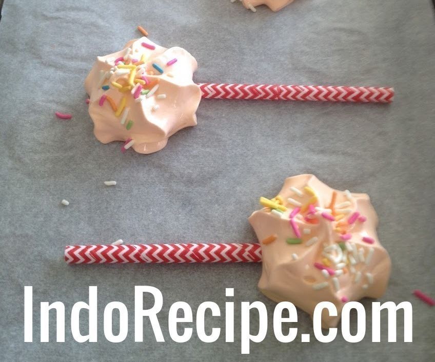 Watermelon Meringue Lollies