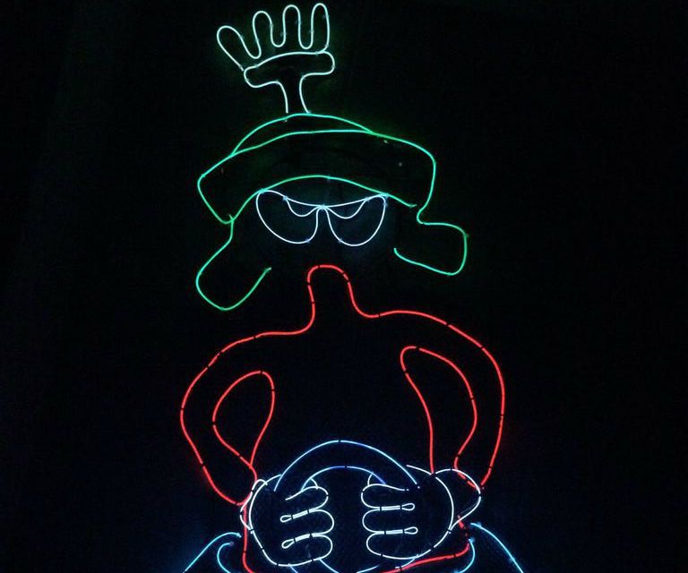 Marvin the Martian Glow Costume