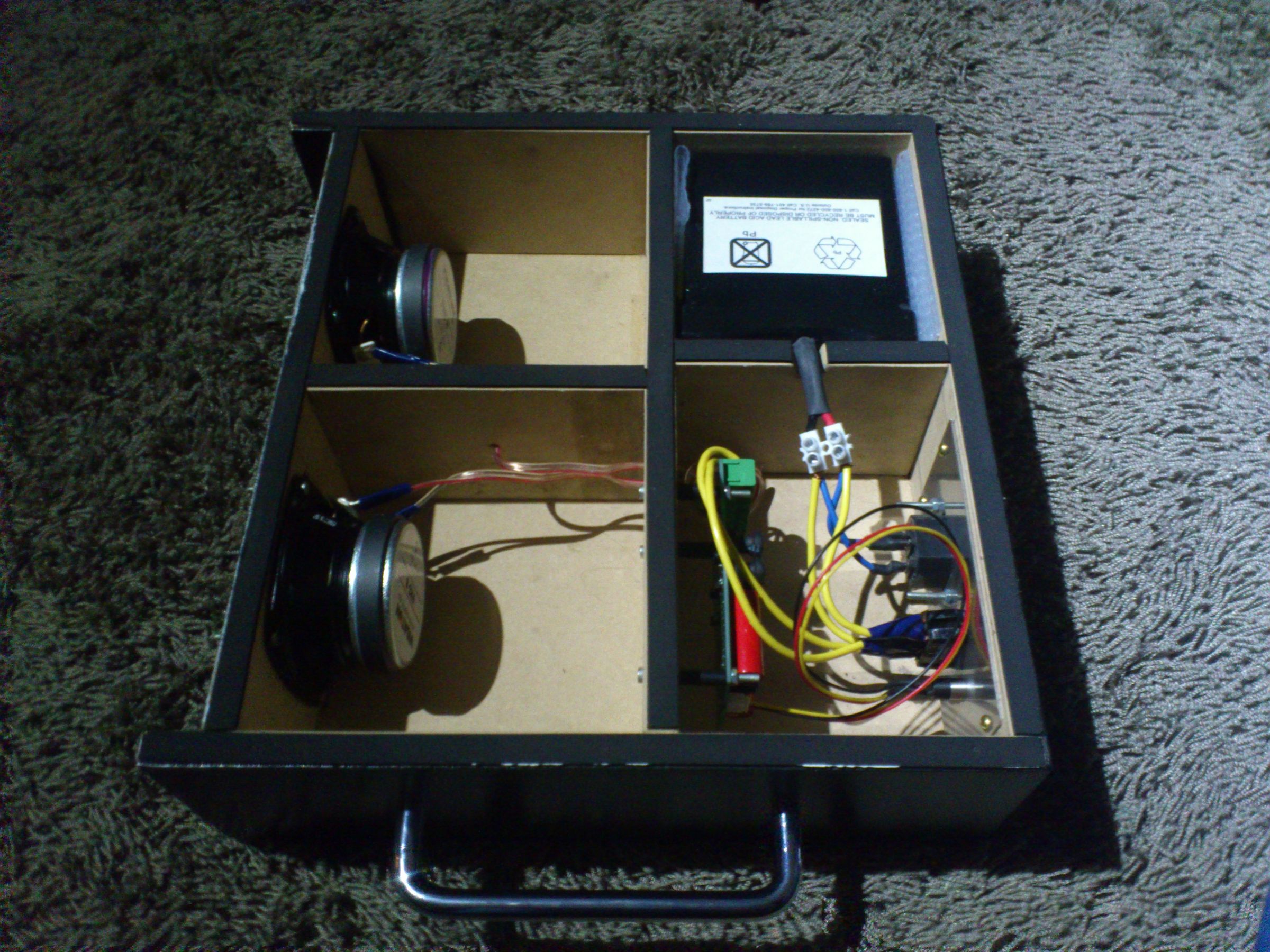 The Portable Backpack Boombox Instructables