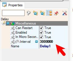 In Visuino Add & Set Components