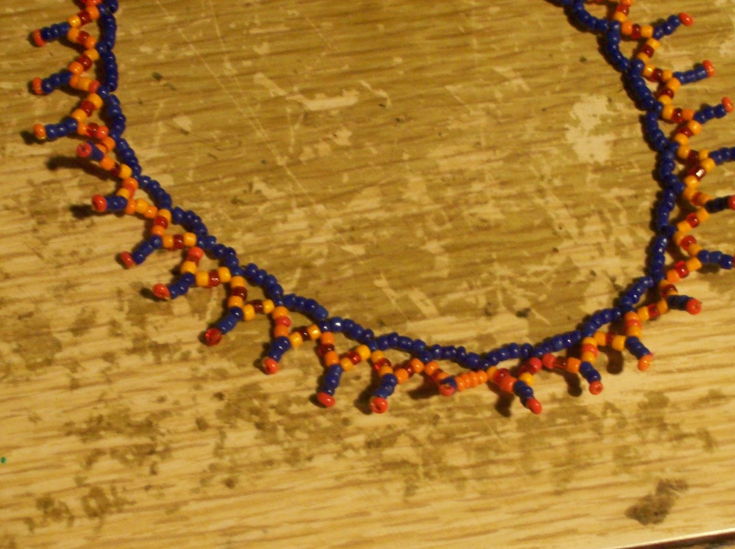 How to Make a Bead Necklace 5 Steps Instructables