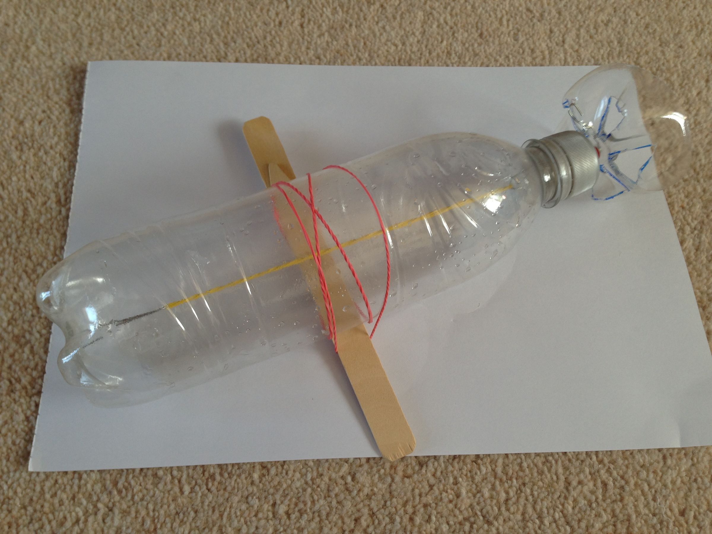Homemade Bottle Submarine