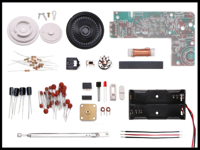 AM/FM Receiver Kit Parts