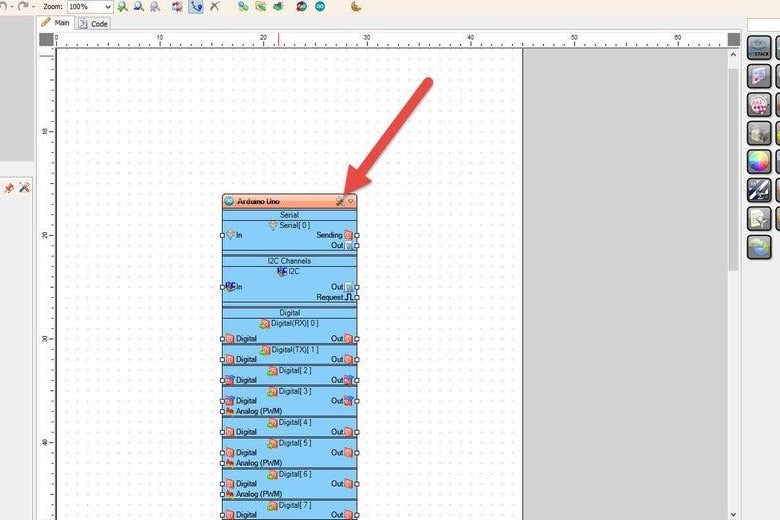 Start Visuino, and Select the Arduino Board Type