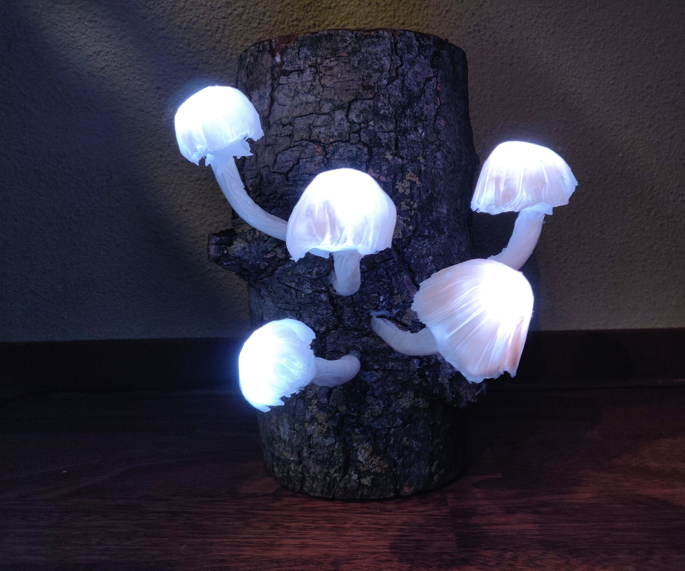 Interactive Glowing Mushrooms
