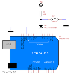 Using 12V Signal on Digital Input of an Arduino ?