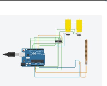 Below I Have Attached the TinkerCAD Diagram