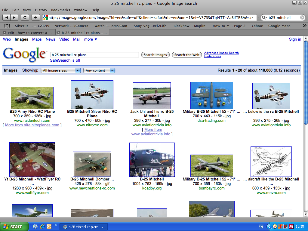 Step One: Choose Your Plane