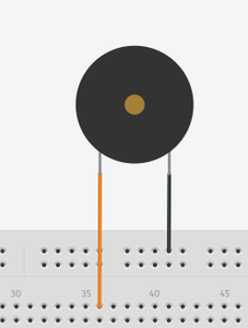 Connecting the Logic Gate and Buzzer 