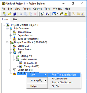 Setting Up a Start Up VI
