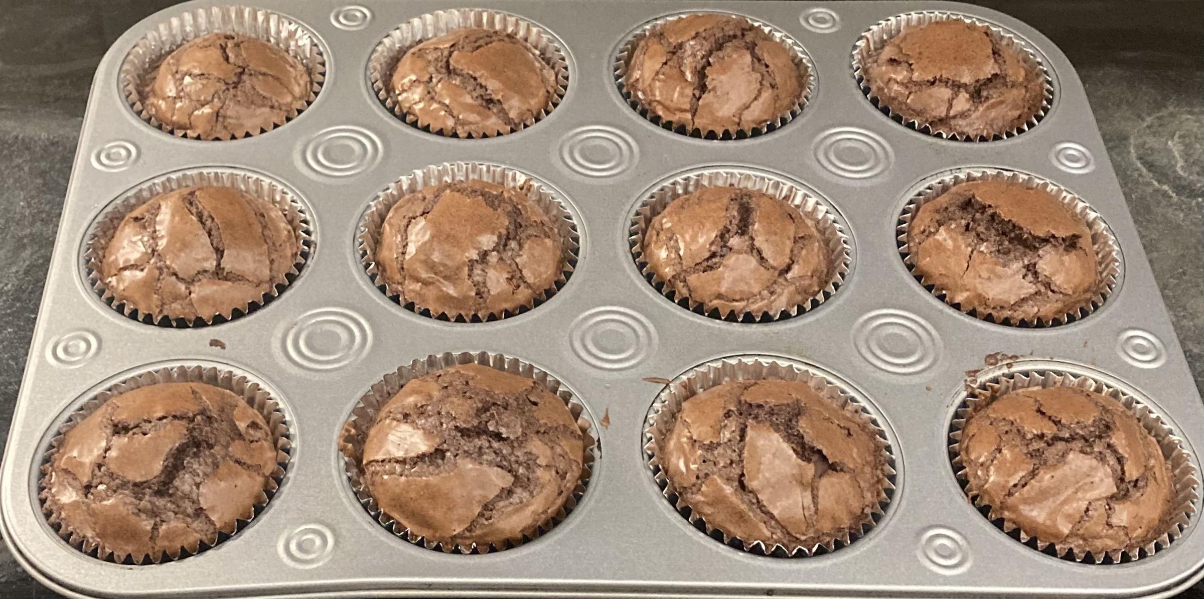 Oreo Chocolate Brownie Cupcakes