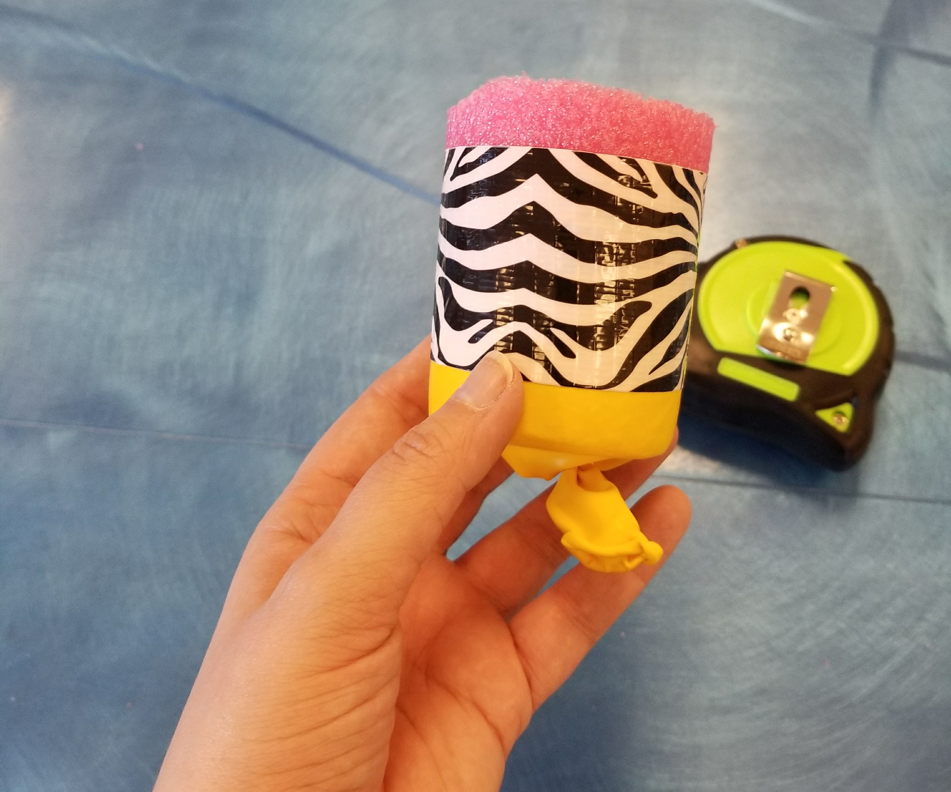 Pool Noodle Pom Pom Shooter