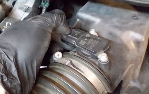 Remove the Battery and Air Intake