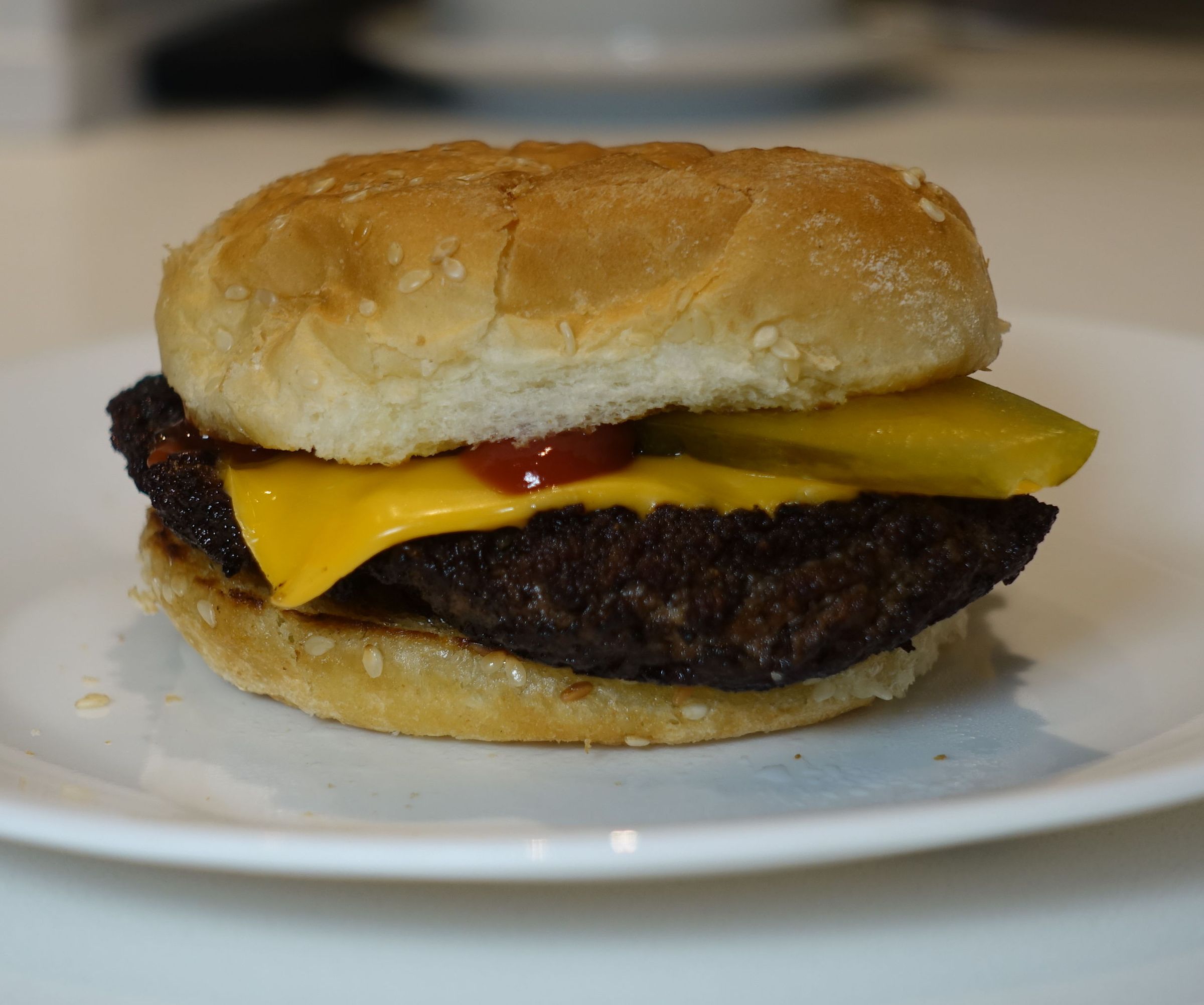 Smash Burger Made in a Wok