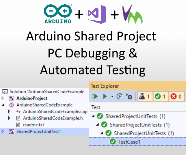 Arduino Shared Project: PC Debugging and Automated Testing