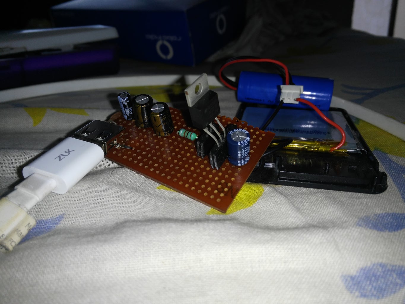 How to Make a Portable Charger : 6 Steps Circuit Diagram