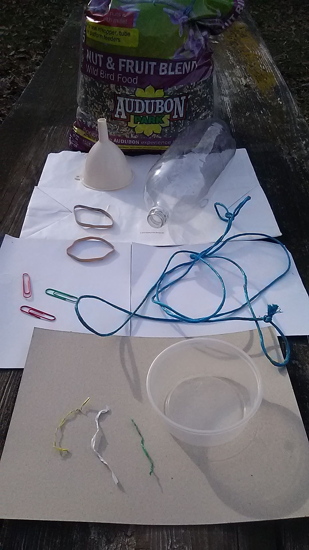 Bird Feeder Made From Recycled Materials 15 Steps (with Pictures