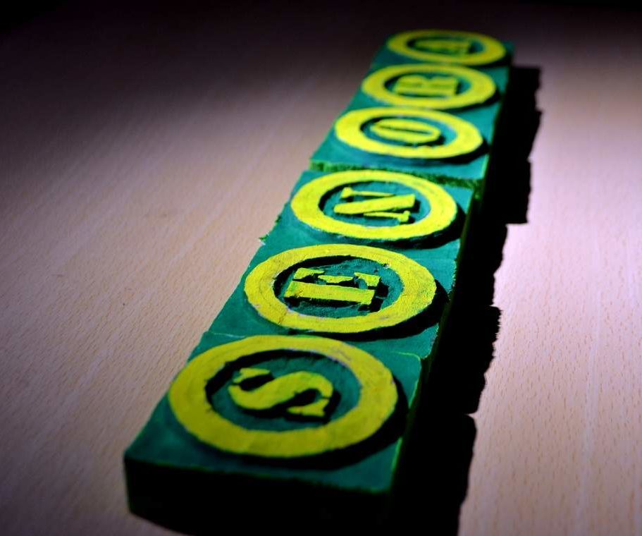 Name Carved on Wood