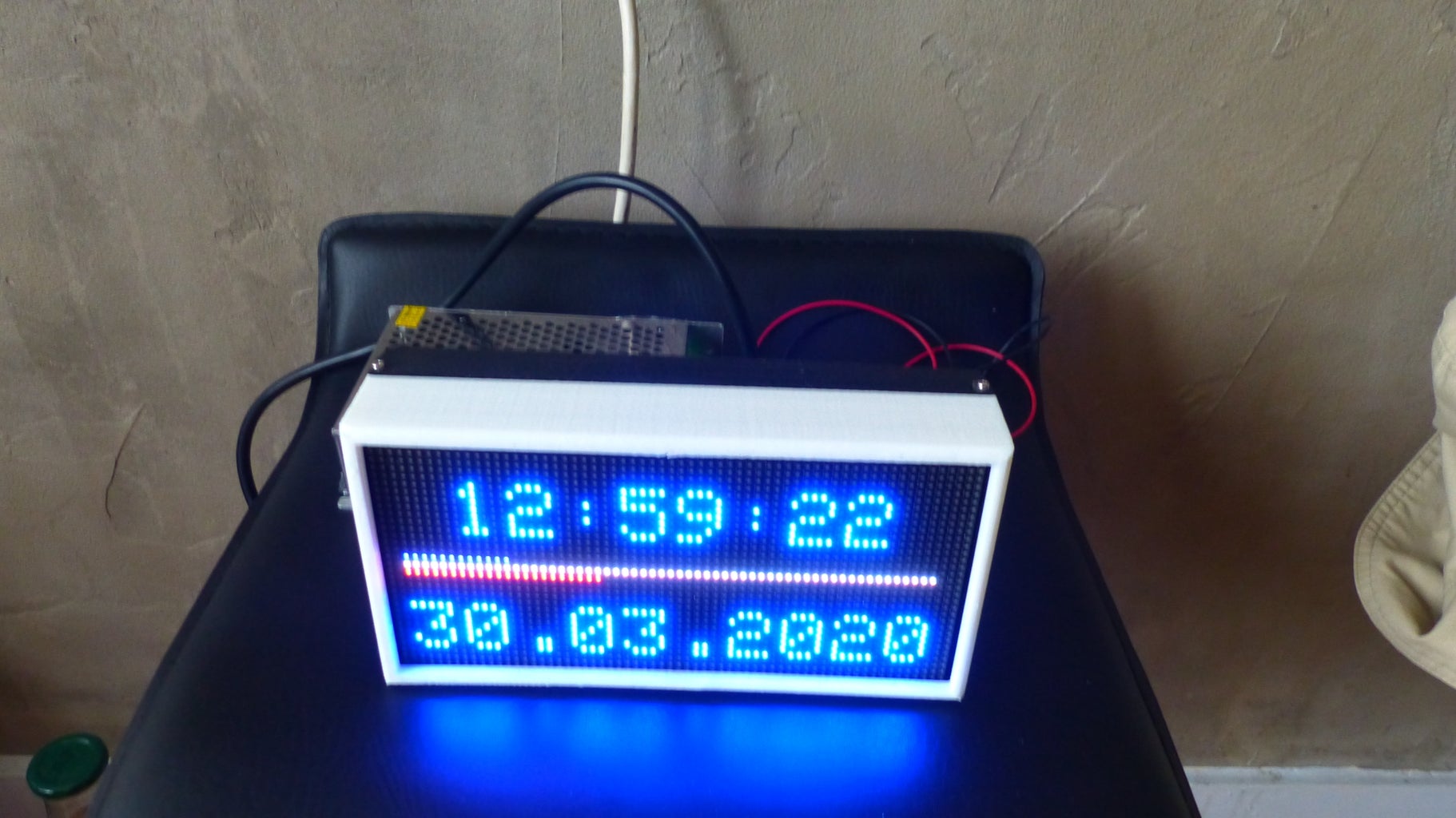 Arduino Matrix Clock With 3D Enclosure