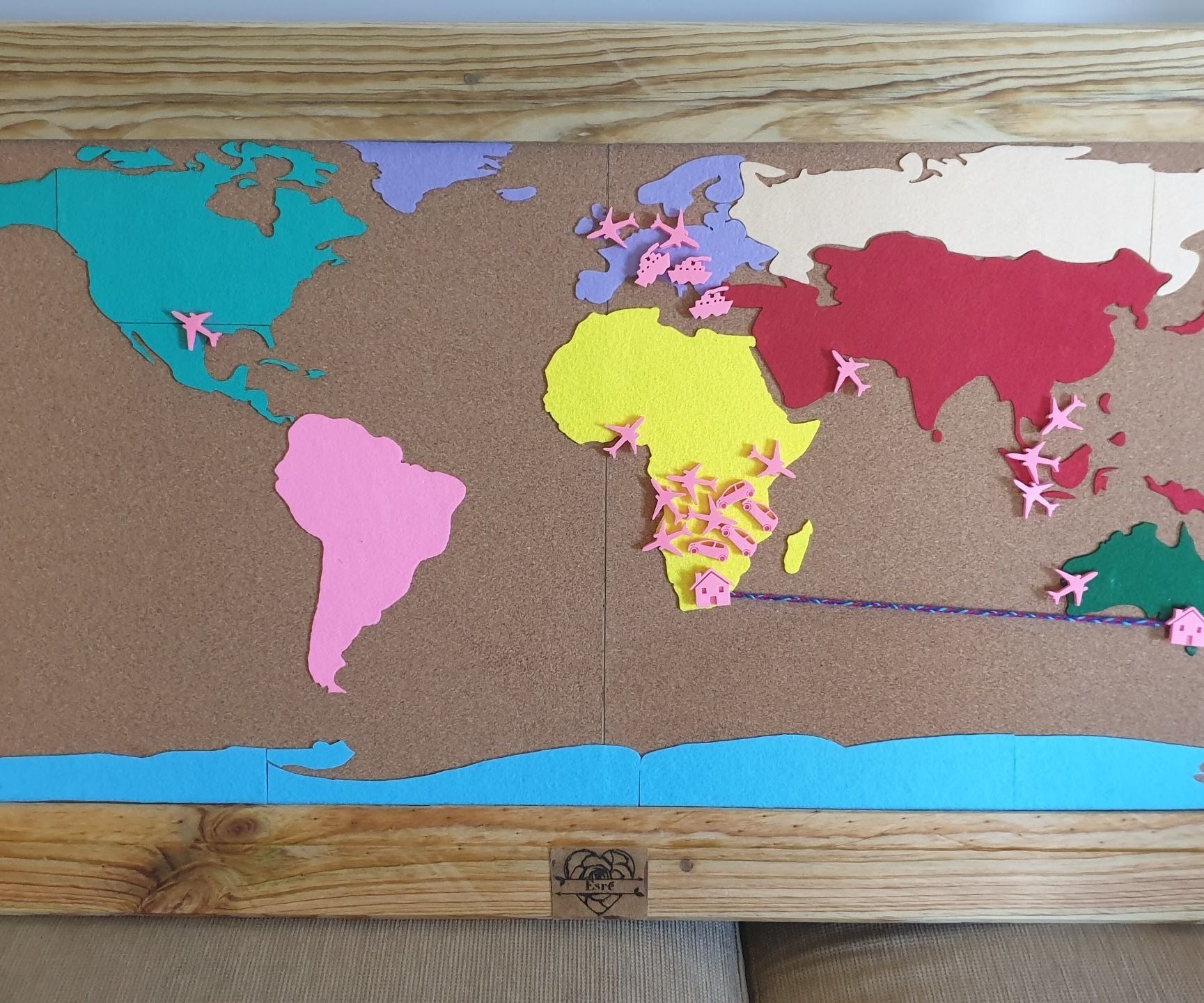Travel Pin Map
