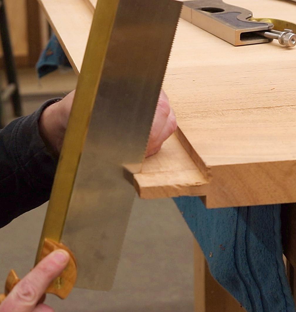 The Top With Breadboard Ends
